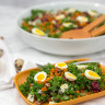 Winter Sweet Potato Salad With Quail Eggs