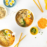 Easy Ramen With Quail Eggs