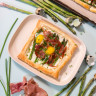 Prosciutto & Asparagus Tarts (Made With Quail Eggs!)