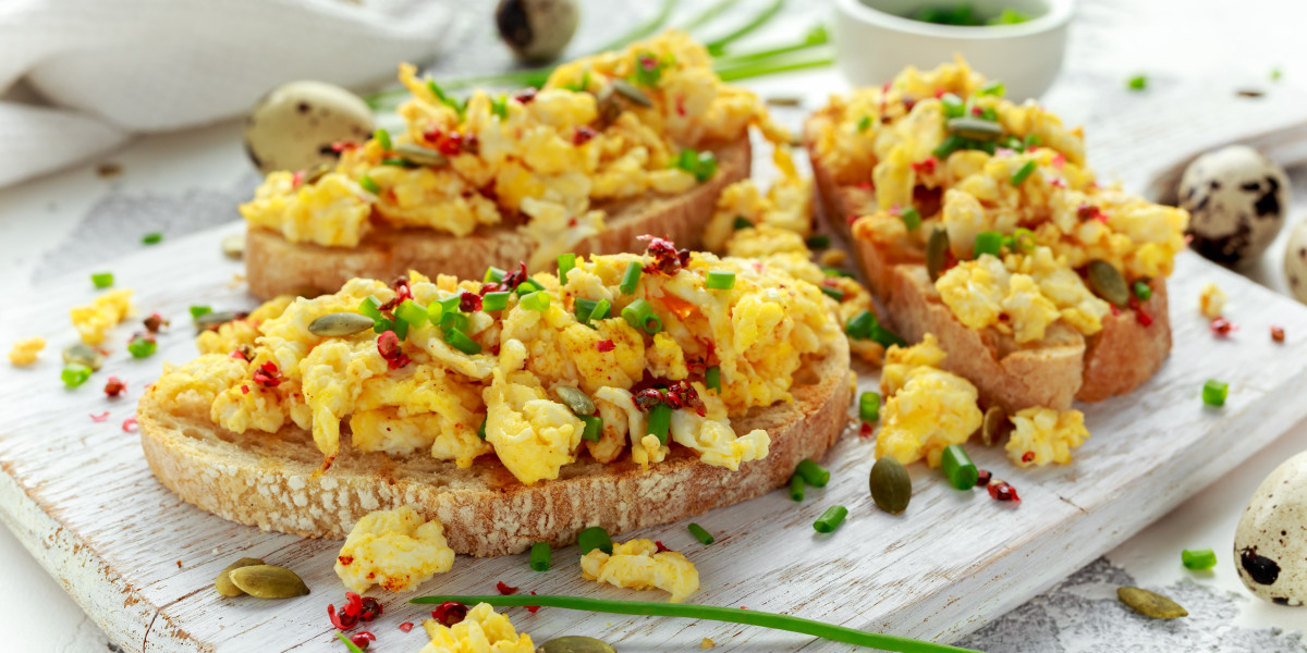 Scrambled Quail Eggs