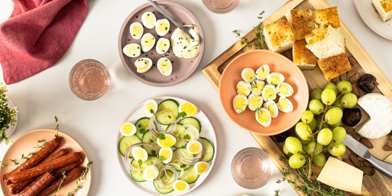 Get cooking… with pickled quail eggs!